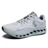 Zapatos para Hombre de Comercio Exterior, Zapatos para Correr Maratón, Zapatos para Correr con Suela Gruesa Amortiguadores, Zapatos de Malla Transpirables para Jogging, Zapatos Deportivos Casuales para Fitness