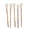 Palo de cera de lana de 88 mm palo de cera cera para depilar cejas raspador de cera letrero de madera desechable juego de palos de cera depilatoria productos de origen