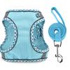 Coleira Arnês para Animais de Estimação Adequada para Gatos e Cães de Porte Pequeno e Médio, Coleira Arnês Estilo Colete para Passeio de Cães, Arnês para Gatos