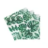 Hoja Tropical Papel Suministros para Fiestas Fiesta Fiesta Servilletas Transfronterizo Amazon Nuevo Estilo Creativo Arreglo Creativo