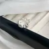 Anillo de Frijol Irregular de Diseño Único para Mujer, Anillo Abierto Versátil de Personalidad de Moda Geométrica, Anillo de Dedo Índice de Tendencia
