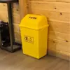 Lixeira Classificada para Casa Sala de Estar Quarto Tamanho Grande 60L Lixeira com Tampa Basculante Plástico Interno Lixeira 20L