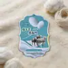 Etiquetas colgantes de lana de oveja y seda de morera cortadas con láser en formas especiales en stock, etiquetas colgantes para leggings cálidos de otoño e invierno, etiquetas colgantes para accesorios de ropa