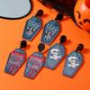Europa y Estados Unidos transfronterizos Halloween calabaza personalidad ataúd creativo moda diseño sentido fantasma acrílico doble cara pendientes