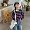 Tienda de Algodón Pantalones para Niños Otoño Jeans Infantiles 2026 Nuevo Estilo Coreano Marca de Moda Conjunto de Ropa Infantil de Dos Piezas Falsas de Moda