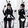 Lingerie Sexy, Uniforme Sexy de Coelhinha Cosplay, Tentação Pura de Luxúria, Sedução, Oleoso, Justo, Não Precisa Tirar, Diversão Sexual Qqny