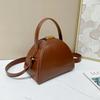 Bolsas para Mulheres 2025 Nova Moda Design de Nicho Bolsa Sela Concha Bolsa de Mão com Clipe Mini Bolsa Transversal de Ombro Único