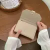 Nuevo diseño corto estilo coreano para mujer 70% de descuento billetera de moda primavera/verano multifuncional portátil tarjetero con múltiples ranuras para tarjetas
