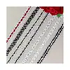 Acessórios Coloridos Acessórios para Roupas Infantis Renda Lolita Renda Atacado Acessórios Estilo Tweed de 1cm