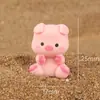 Doce Pequeños Adornos de Resina del Zodiaco Paisaje en Miniatura Adornos Creativos de Escritorio Animales Artesanías Chinas Colgantes para Coche