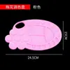 Prato de Tinta Redondo de Porcelana Imitação Weizhuang Prato de Água Paleta de Aquarela Prato para Mistura de Pigmentos de Pintura Chinesa Prato Pequeno para Estudantes Caligrafia