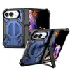 Direto da Fábrica para iPhone Duo Apple Capa de Celular Dobrável Eixo Central de Mola com Suporte Ímã Embutido
