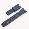 Correa de TPU adecuada para correas de reloj Casio G-SHOCK series GST/MTG B3000 interfaz cóncavo correa de goma