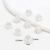Cuentas Espaciadoras Hexagonales con Mantra de Seis Sílabas con Conservación de Color Chapadas en Oro de 18K DIY Accesorios de Joyería Hechos a Mano Material para Enhebrar Cuentas Pulsera D139