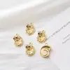 Pingente para Colar DIY Acessórios de Joias Série Oceano Completo de Diamante Banhado Pendente Concha Búzio Estrela do Mar Vieiras