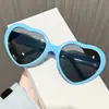 Gafas de Sol con Forma de Corazón para Fiesta, Regalo Transfronterizo de Nuevo Producto para Mujer, Gafas de Corazón de Moda Juvenil, Gafas de Sol de Amor Estilo Adulto
