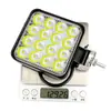 Luz de Trabajo LED Mini Cuadrada S01 Más Vendida con 16 Luces y 48W Luz Auxiliar de Conducción Foco Modificado para Faro