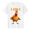 Camisetas divertidas para adultos con meme de gallo F-Caw-F Chicken Humor Adulto para