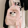 Alto valor macio menina mochila ins bonito saco pequeno mini saco mochila de viagem estudante universitário feminino