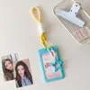 Funda para Tarjetas Estrella Color Dopamina Tarjeta de Comedor Estudiantil Campus Tarjeta de Certificado Almacenamiento de Tarjetas Funda Protectora Persecución de Estrellas Tarjeta Pequeña Colgante Decorativo