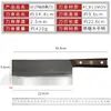 Cuchillo de Cocina Forjado Antiguo Puramente Hecho a Mano, Cuchillo Chino para Cortar, Machete Afilado para Carne para el Hogar, Cuchillo Chino para Huesos de Chef Comercial