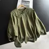 2026 Cardigan Fino de Linho com Gola Alta Slim Fit Novo Estilo Chinês Top Colete Sem Mangas Camiseta Atacado H15Ft057