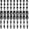 Tornillos de Fijación para Protector de Carter de Motor M6, Guardabarros, Guardapolvo 35 Piezas Clips de Tuerca en U para Tornillos de Carrocería de Aire