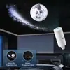 Nova Lâmpada de Projeção de Céu Estrelado Galáxia USB Transfronteiriça para Carro com Filme Inserível, Luz de Ambiente, Luz Noturna