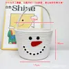 Cesta de Almacenamiento Tejida con Cuerda de Algodón de Monstruo Pequeño de Dibujos Animados para Juguetes y Snacks Infantiles, Organizador Lindo Estilo Dopamina