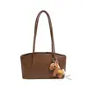 Bolso de Hombro Grande de Capacidad Retro Transfronterizo para Mujer 2026 Nuevo Estilo Bolso de Hombro Simple de Moda Bolso de Mano con Personalidad