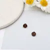 Acessórios de joias de liga de desenho animado de flor com furo para pendurar cor do material pulseira com contas corrente de celular acessórios diy feitos à mão