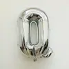 Globos de Letras de 32 pulgadas en Dorado, Plateado, Oro Rosa, Alfabeto Inglés A-Z Globo de Papel de Aluminio Decoración, Venta al por Mayor de Globos Transfronteriza