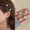 Mini Pinza para el Cabello para Sujetar Mechones Sueltos~Exquisita Pinza de Flor de Perla para Flequillo, Pinza de Pato, Pasador de Metal, Accesorio para el Cabello de Pinza Lateral