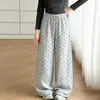 Pantalones de niña para otoño 2026, nuevos pantalones versátiles de pierna ancha curvados para niños, pantalones de chándal casuales deportivos de otoño para niñas mayores