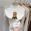 Blusa térmica infantil com forro de fleece, nova coleção outono/inverno 2026, estilo coreano, gola alta da moda, camiseta de manga comprida com forro de fleece