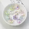 Pentagrama de Pedrería Dingyi Luna Fría Cuentas Acrílicas Transparentes Agujero Pasante Agujero Recto Cuentas Sueltas Para Cuentas DIY Accesorios para Joyería