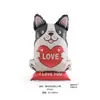 Nuevo Globo de Papel de Aluminio con Forma de Corazón de Oso de Pie Transfronterizo de Amazon para Boda, Día de San Valentín, Confesión, Decoración y Fiesta