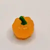 Micro-Paisaje Artificial Fruta y Verdura Luminiscente en la Oscuridad Calabaza Adornos Halloween Calabaza Pequeña Resina Manualidad DIY Decoraciones