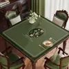 Pintura a Óleo Estilo Antigo Penteadeira Tapete de Maquiagem Impermeável à Prova de Óleo Sem Lavar Formato Irregular Tapete de Mesa PVC Tapete Decorativo Criativo Dropshipping