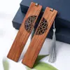 Sándalo Hueco Redondo Ventana Marcapáginas Viento Creativo Marcapáginas Negocio Cultural y Creativo Set de Regalo para Empresa Souvenir