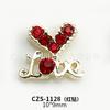 Arte de Uñas Estilo Japonés Accesorios de Aleación Corazón de Pedrería Súper Brillante Corazón de Color Perla Decoraciones para Uñas Pedrería de Cristal