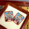 Hotong Nepal Tíbet Thangka Pintado a Mano Puro Zaki Ram 4*5 [Núcleo de Tarjeta]