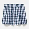 Pantalones Flecha Ropa Interior para Hombre Algodón Tejido Holgado Transpirable Pantalones para Dormir Hogar Tallas Grandes Calzoncillos tipo Boxer