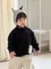 Roupas de Outono para Bebê Menino Roupas Infantis Outono 2026 Novo Estilo Coreano Roupas Infantis Conjunto de Suéter e Calça Casual para Meninos
