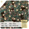 Popular Tela Lisa de Satén Estampada Confeccionada Lista Camisa de Vestir para Mujer Transfronteriza Falda Pantalón Antimosquitos