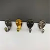 Gancho para Puerta Gancho para Abrigo Aleación de Zinc Gancho Único Colgante Vintage Accesorios de Ferretería Dorada