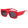Gafas de sol de montura pequeña, sencillas y cuadradas, nuevas gafas de sol para hombres y mujeres, gafas de espectáculo callejero, generación de colores dulces
