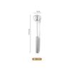 Batidor de huevos de acero inoxidable Artefacto Batidor de crema semiautomático Batidor de huevos de acero inoxidable Huevo Mini para el hogar