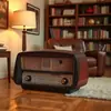Adornos de Teléfono Retro Antiguo Modelo de Disco de Marcación Fijo Teléfono Fijo República de China Objetos Viejos Nostálgicos Atrezo de Película
