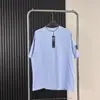 Stone Stone Verano Marca de Moda Europea y Americana Parche Isla del Compás Camiseta Oversize Unisex Holgada Casual Manga Corta
